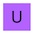 U